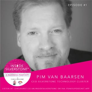 Pim van Baarsen, CEO of the Silverstone Technology Cluster
