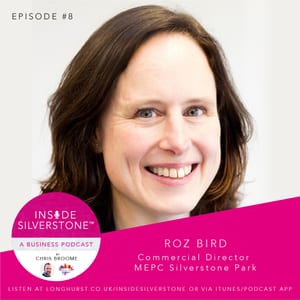Roz Bird, Commercial Director of MEPC Silverstone Park, and Chair of the Silverstone Technology Cluster