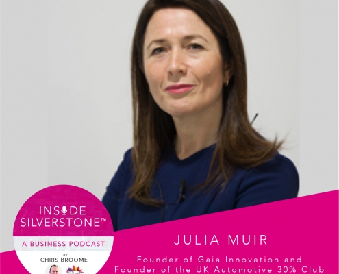 Julia Muir - Founder of Gaia Innovation, and Founder of the UK Automotive 30% Club