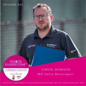 Simon Dowson , MD of Delta Motorsport