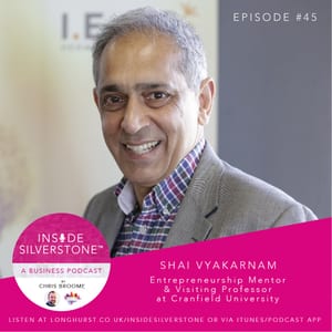 Shai Vyakarnam, Entrepreneurship Mentor, and Ambassador for the STC