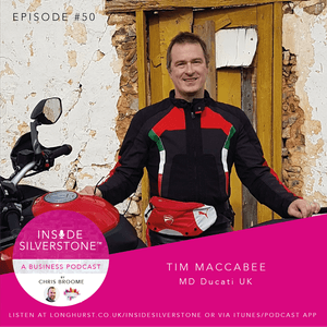 Tim Maccabee, Managing Director of Ducati UK